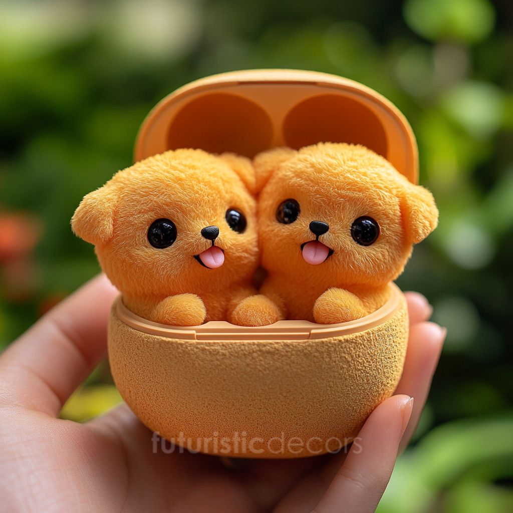 Dog Shaped Earbuds
