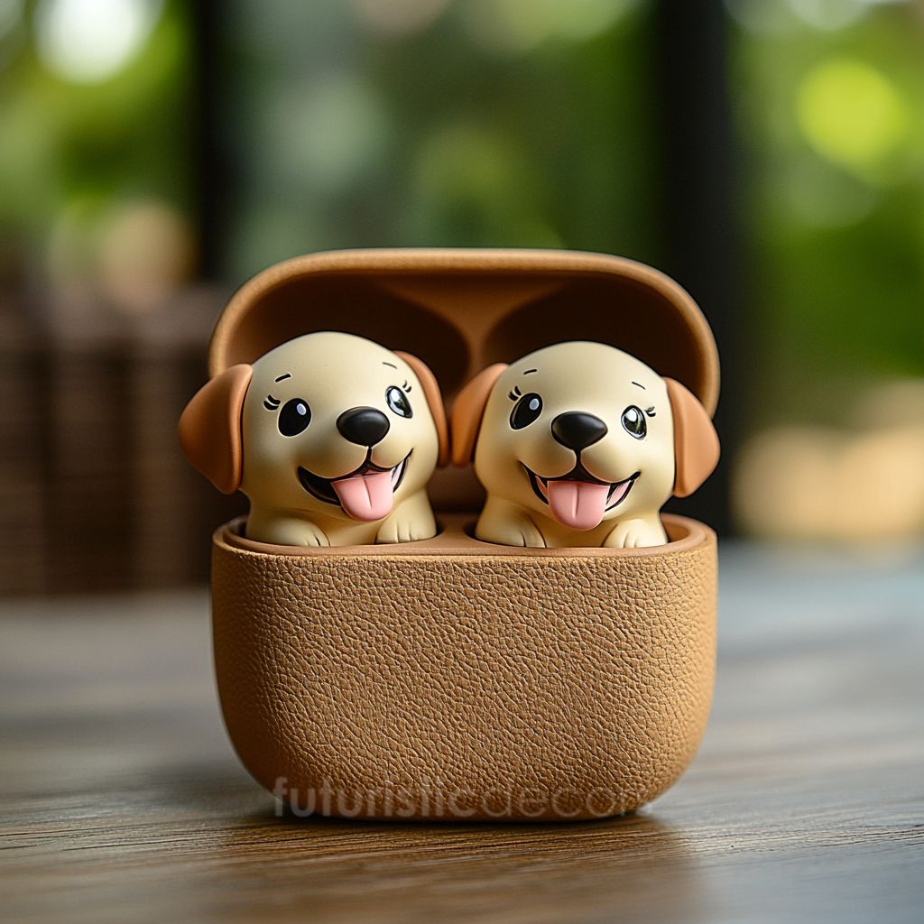 Dog Shaped Earbuds