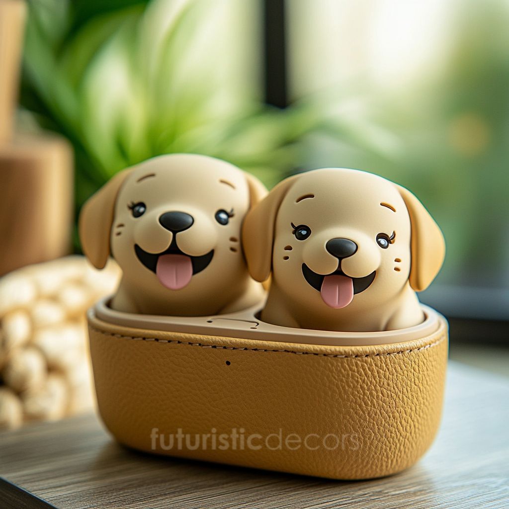 Dog Shaped Earbuds