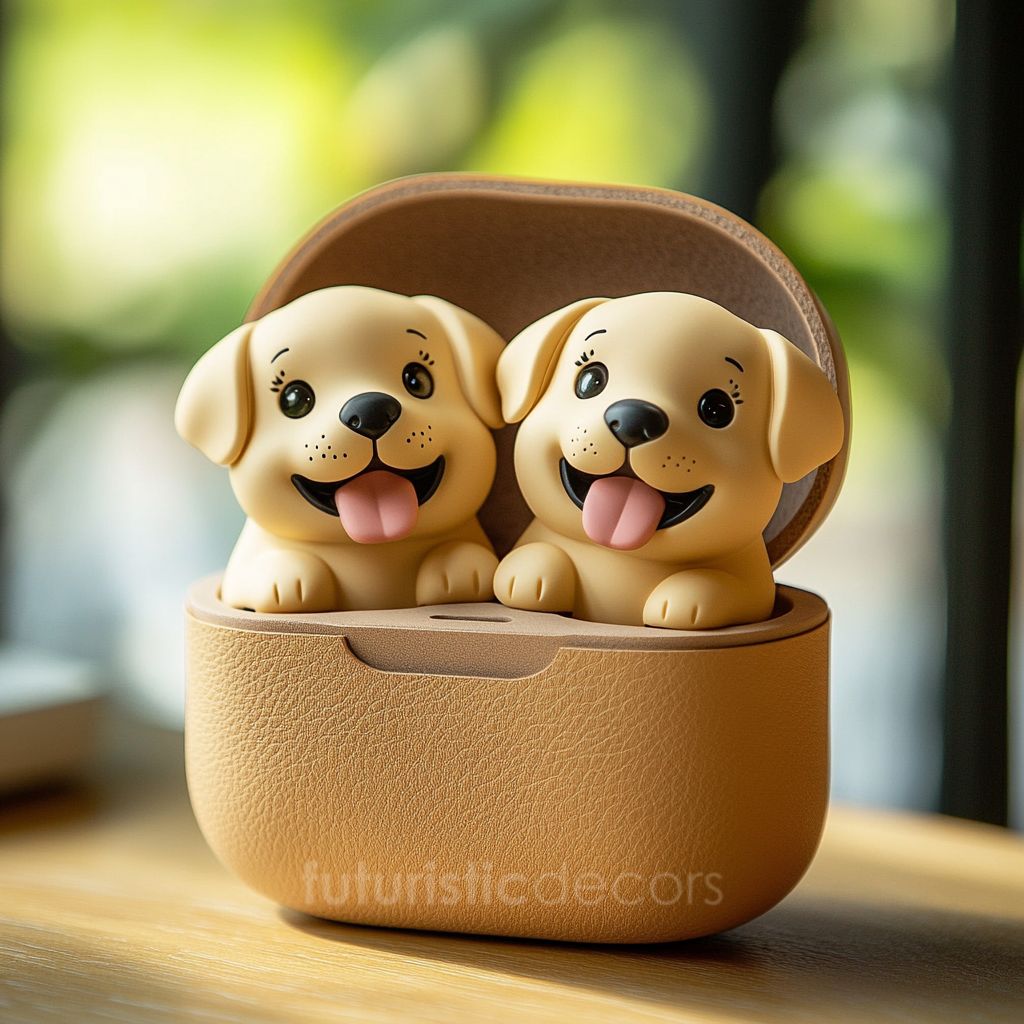 Dog Shaped Earbuds