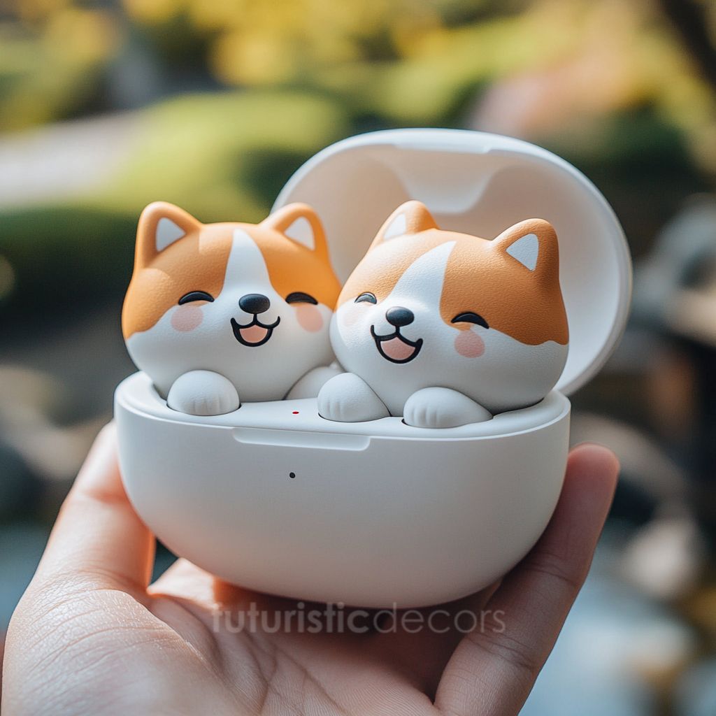 Dog Shaped Earbuds