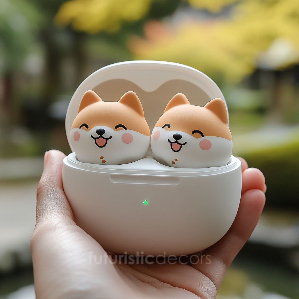 Dog Shaped Earbuds