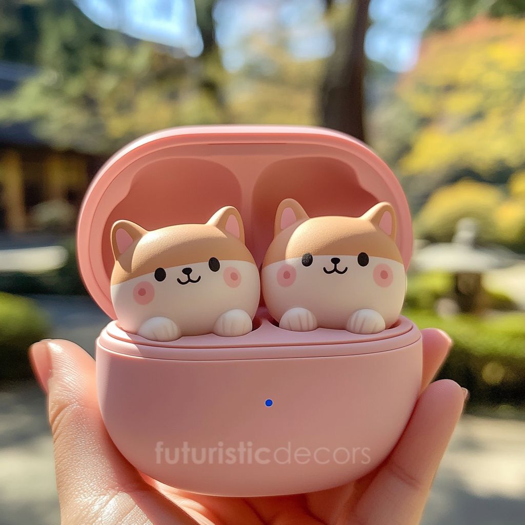 Dog Shaped Earbuds