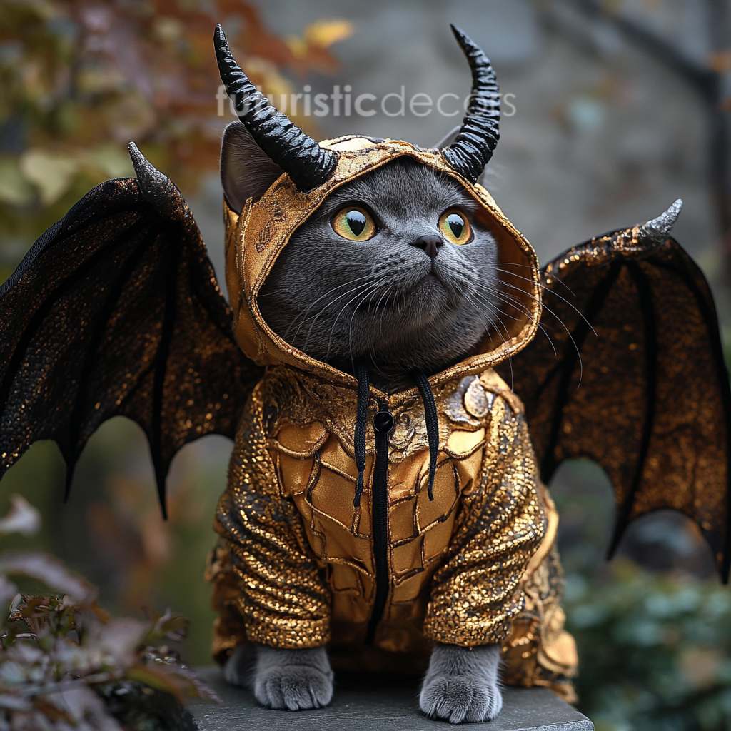 Dragon Cat Hoodie