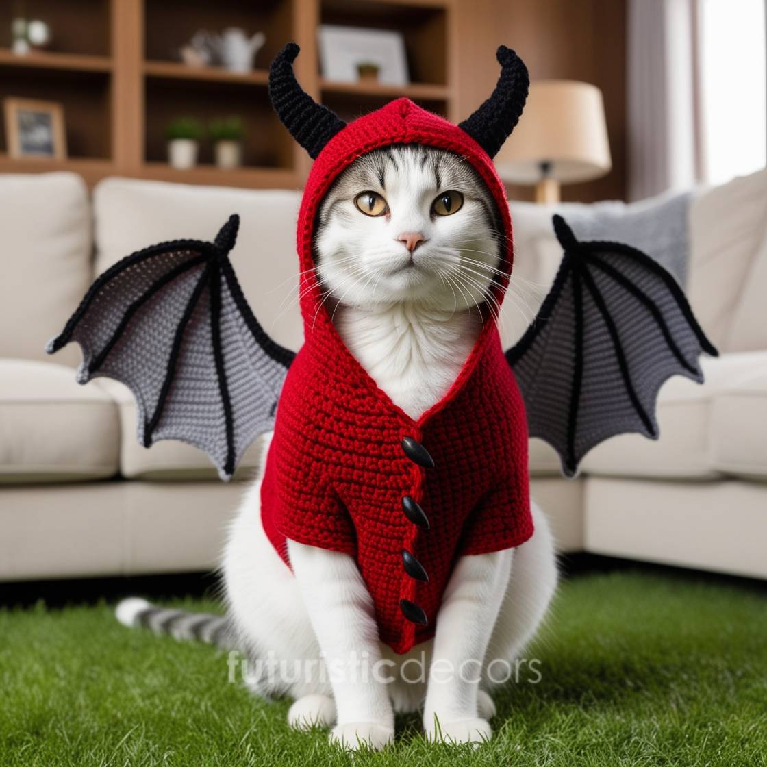 Dragon Hoodie For Cat