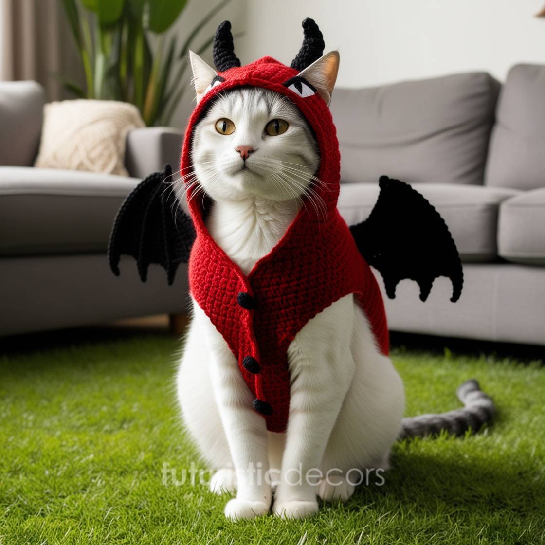 Dragon Hoodie For Cat