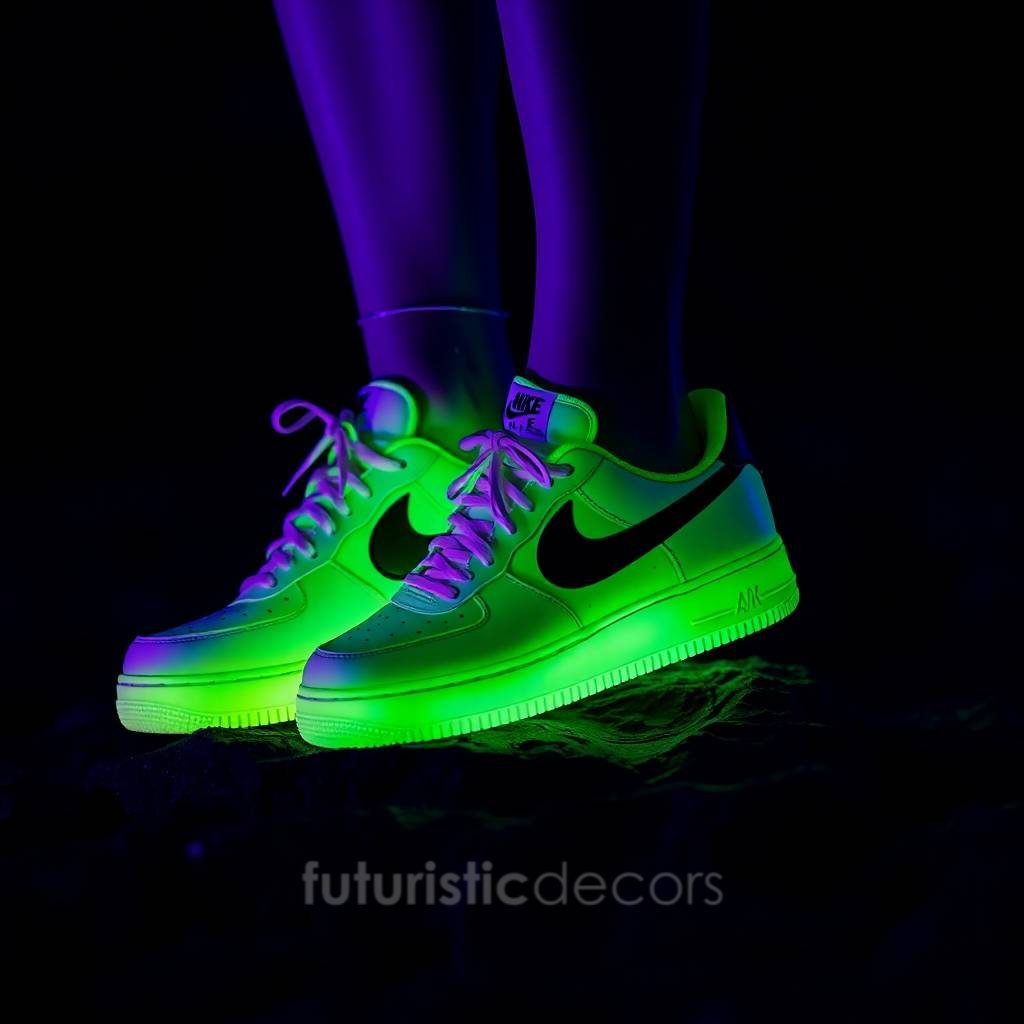 Electric Green Air Force 1