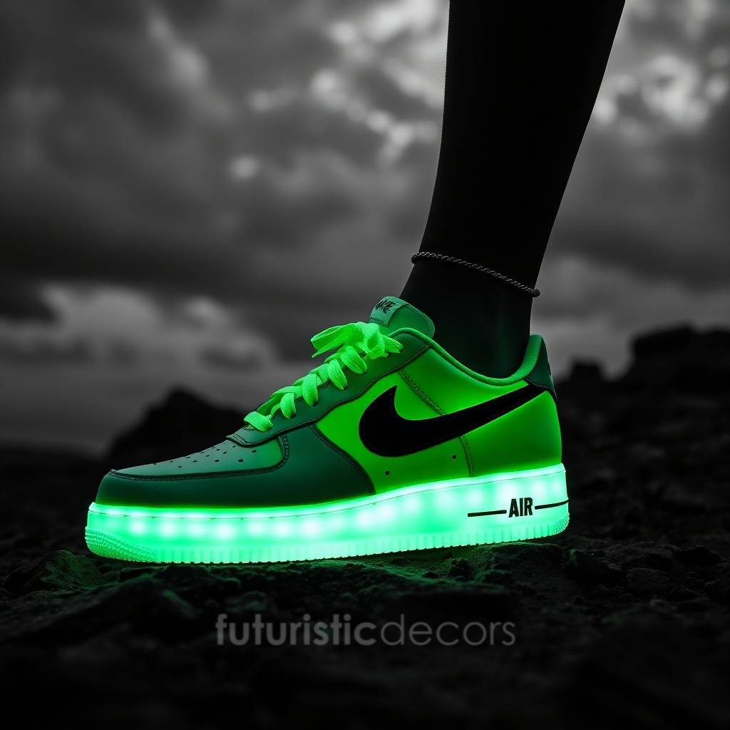 Electric Green Air Force 1