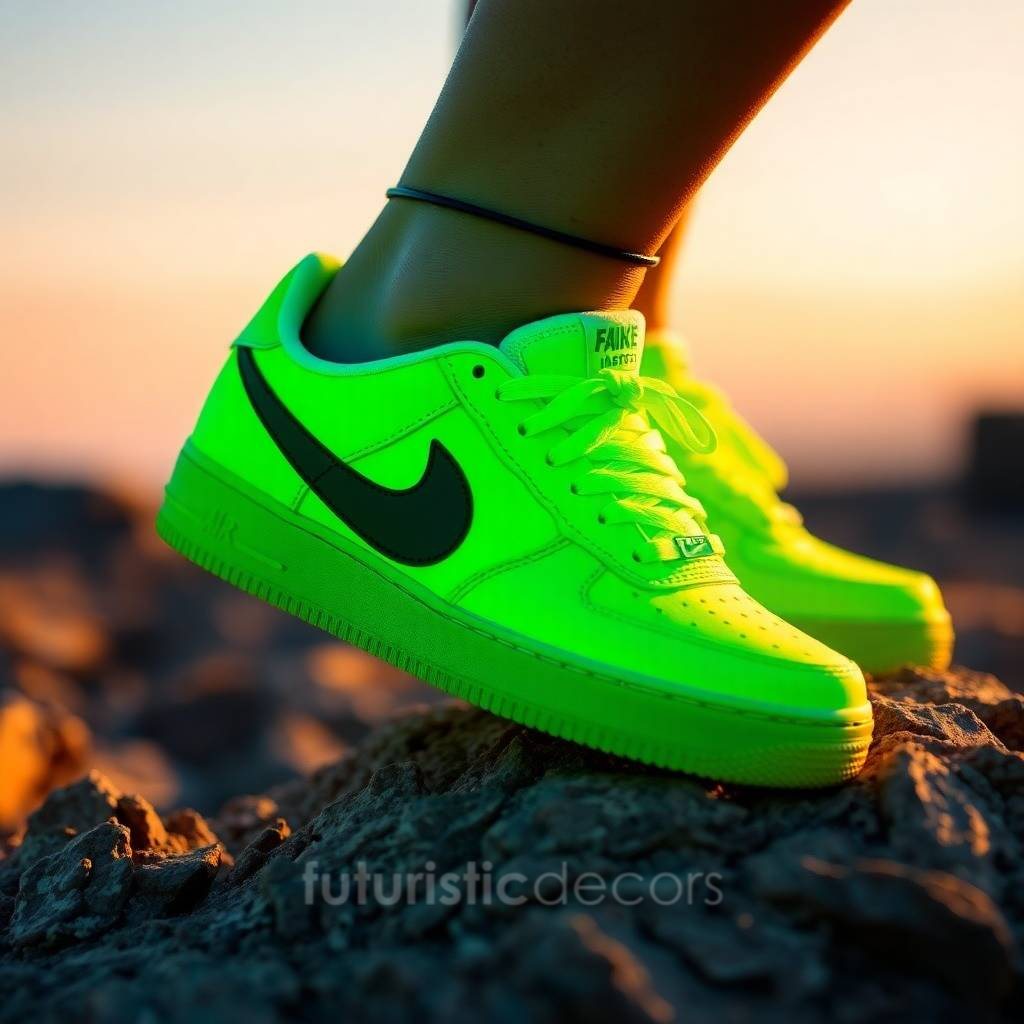 Electric Green Air Force 1