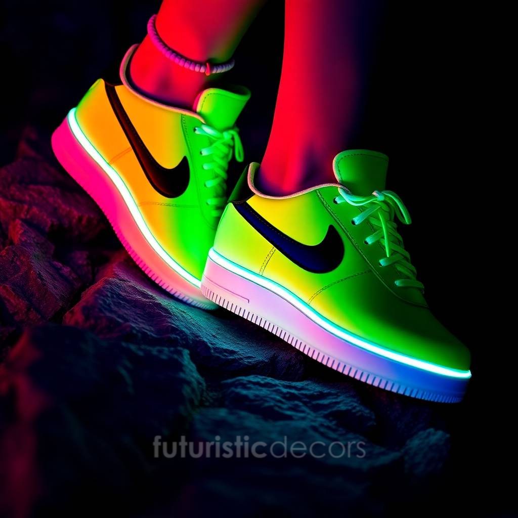 Electric Green Air Force 1