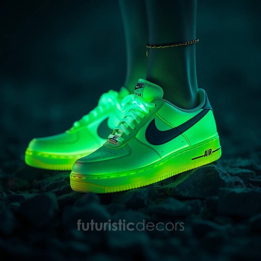 Electric Green Air Force 1