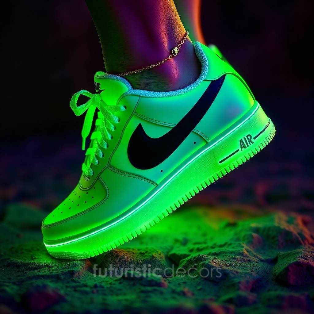 Electric Green Air Force 1