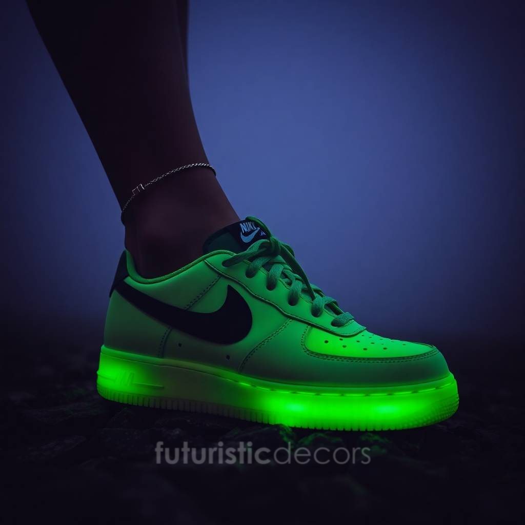 Electric Green Air Force 1