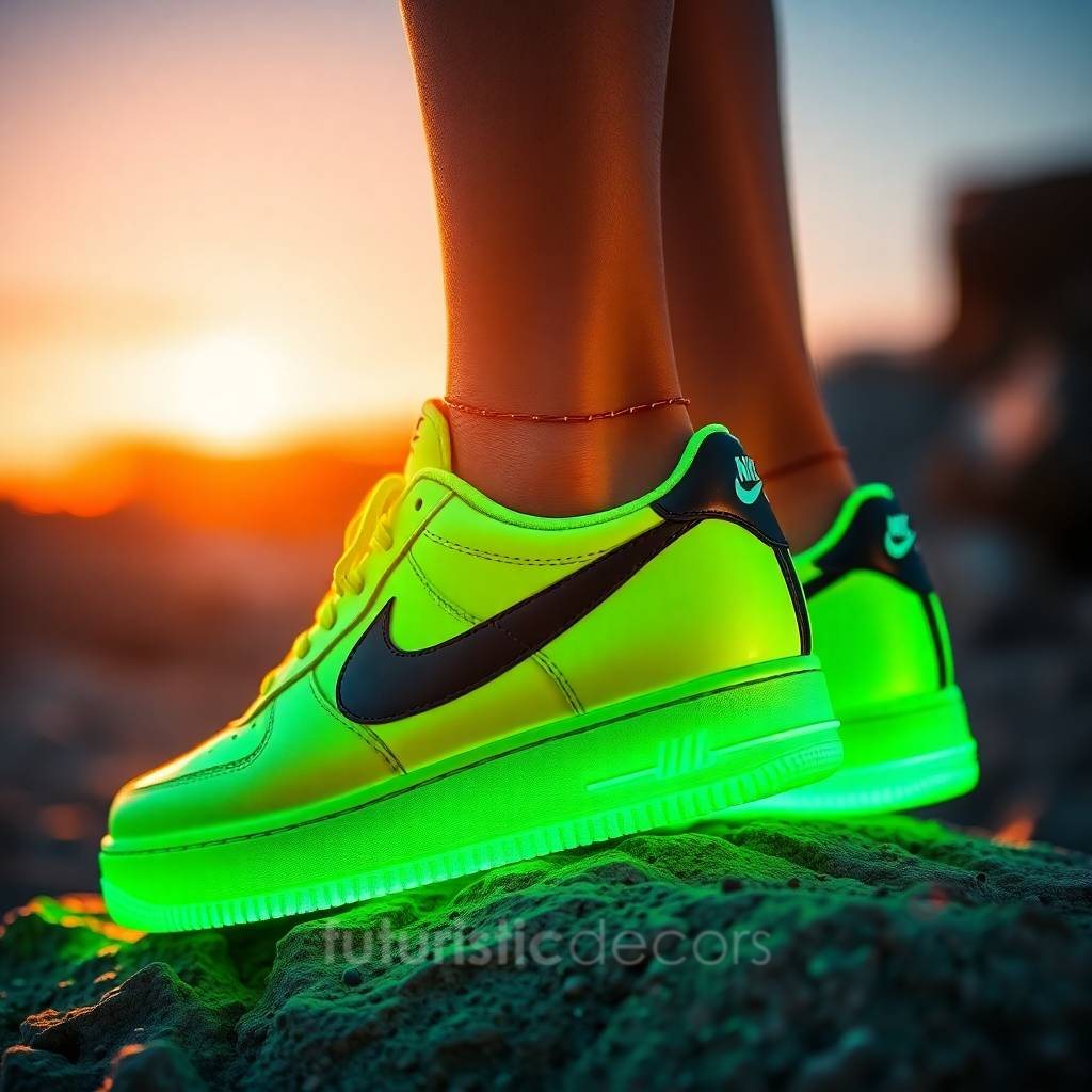 Electric Green Air Force 1