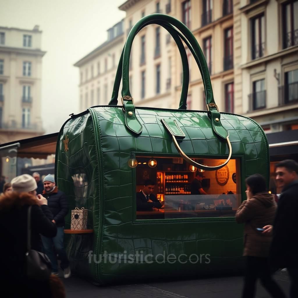 Handbag Coffee Kiosk