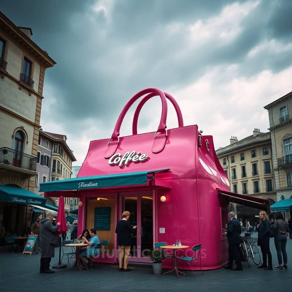 Handbag Coffee Kiosk