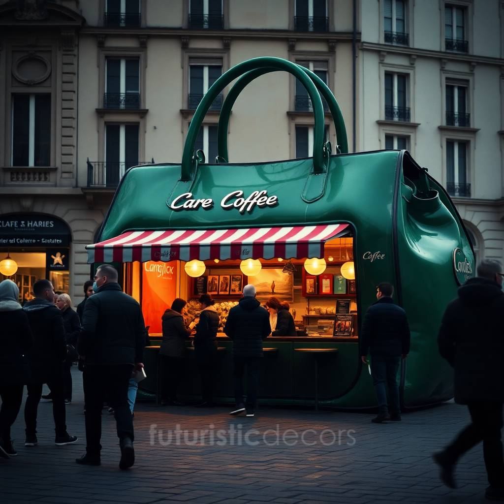 Handbag Coffee Kiosk