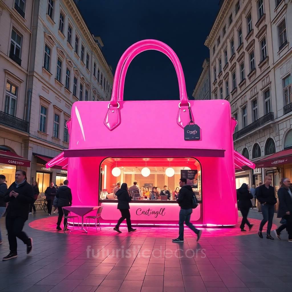 Handbag Coffee Kiosk