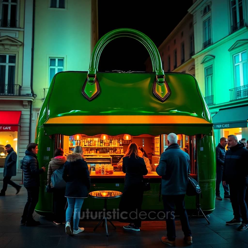 Handbag Coffee Kiosk