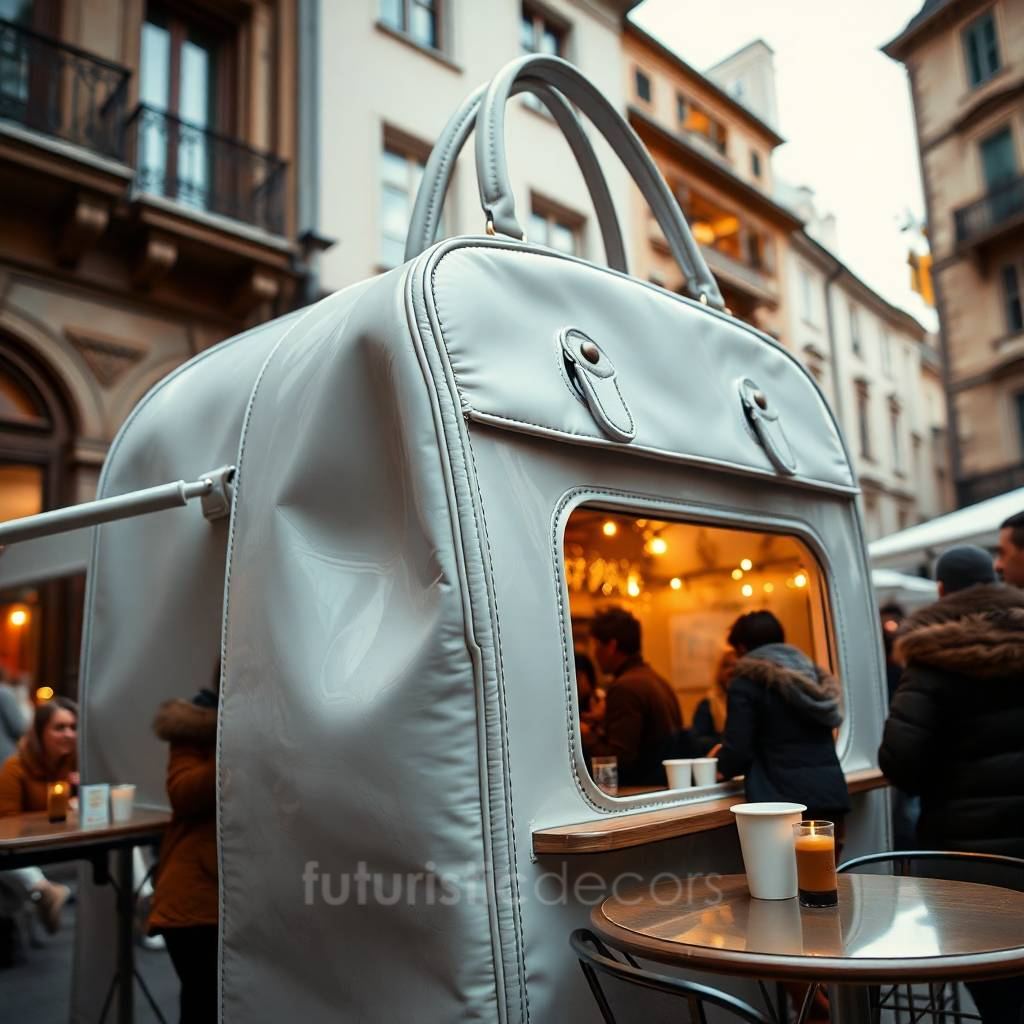 Handbag Coffee Kiosk