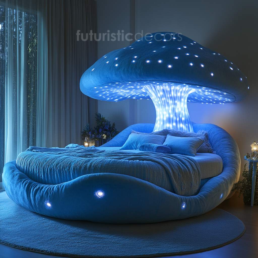 Glowing Mushroom Bed