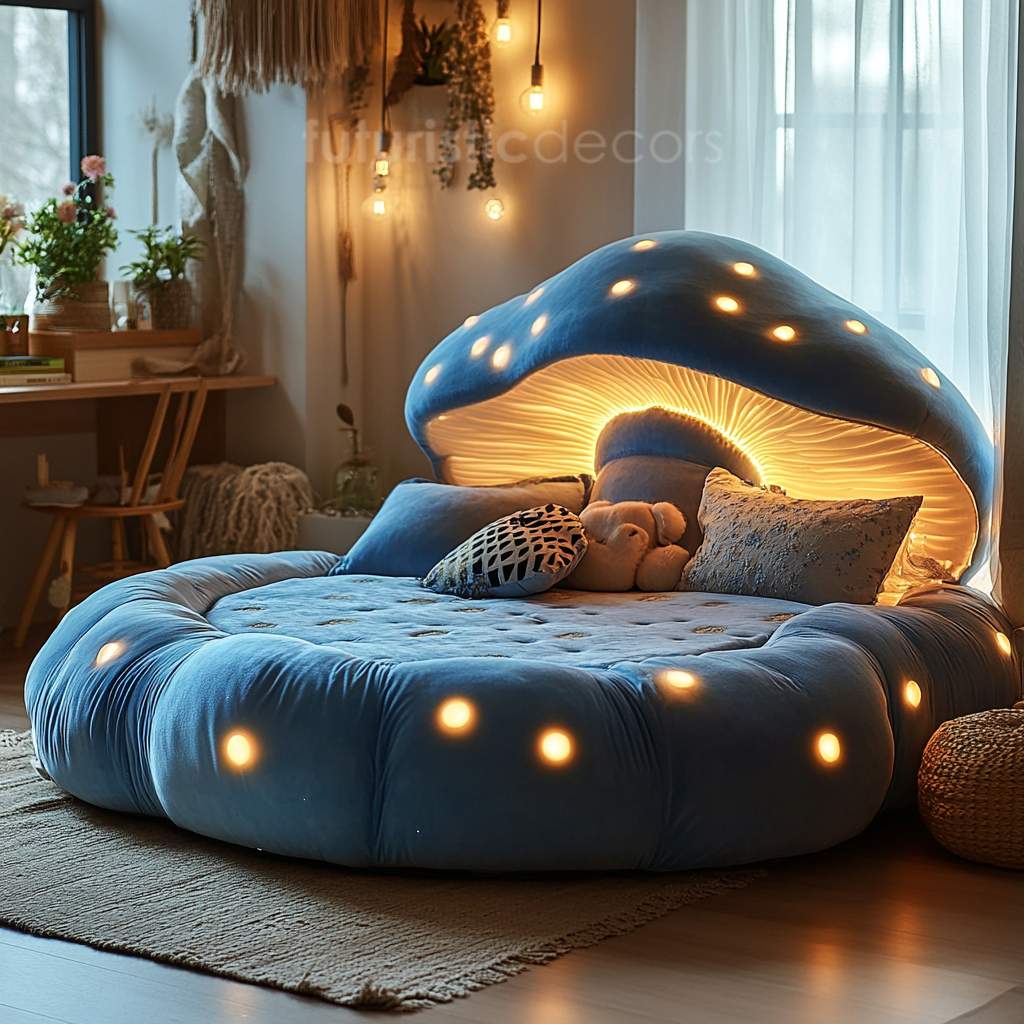 Glowing Mushroom Bed