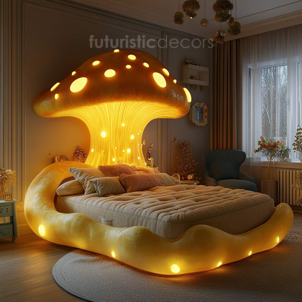 Glowing Mushroom Bed