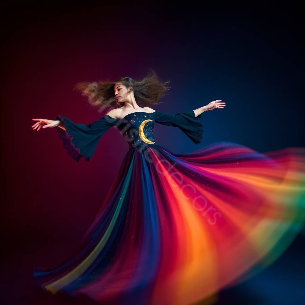 Goddess Rainbow Dresses