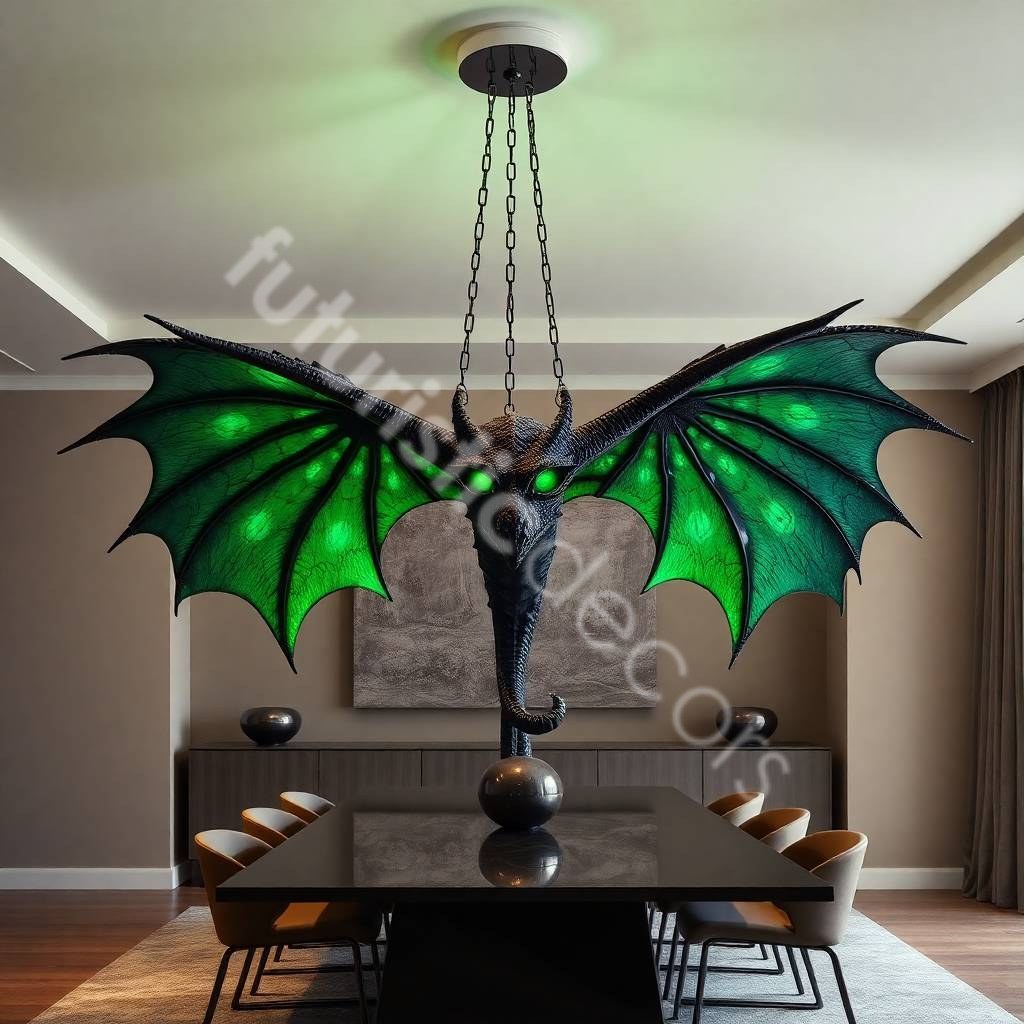Dragon Wyvern Chandelier