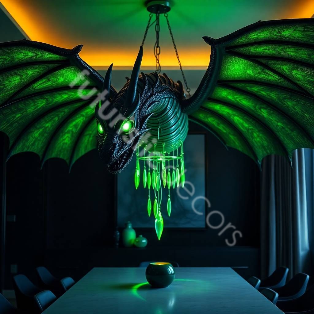 Dragon Wyvern Chandelier
