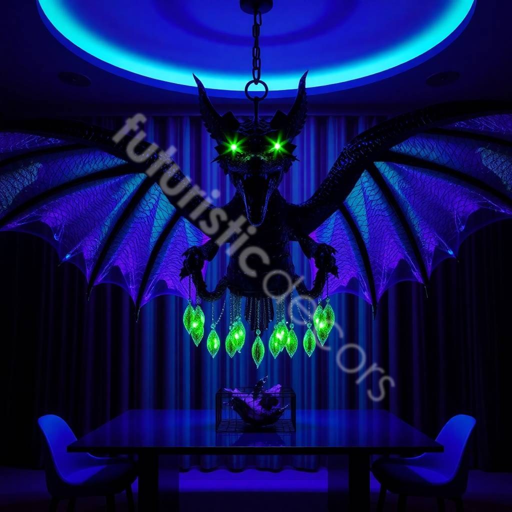 Dragon Wyvern Chandelier