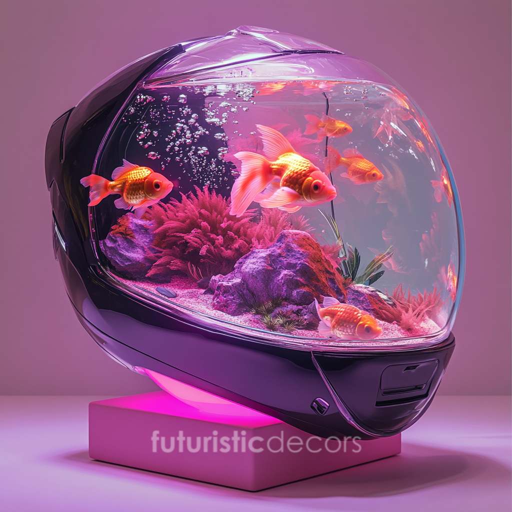 Helmet Shaped Aquarium