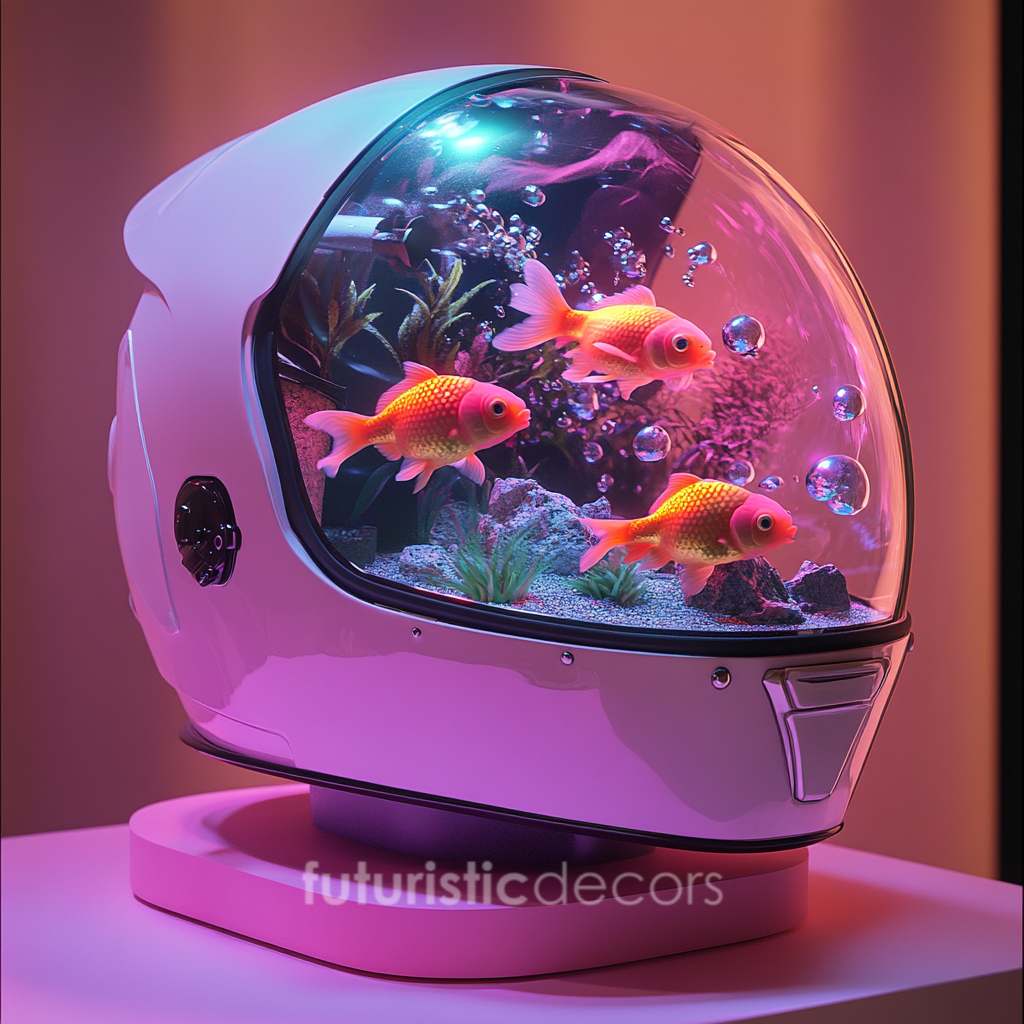 Helmet Shaped Aquarium
