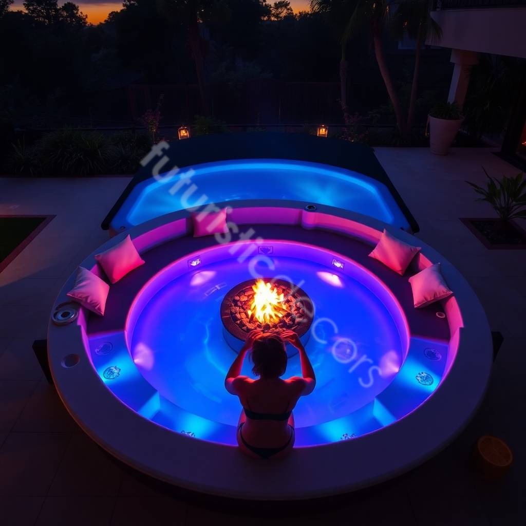 Hot Tubs With Fire Pits