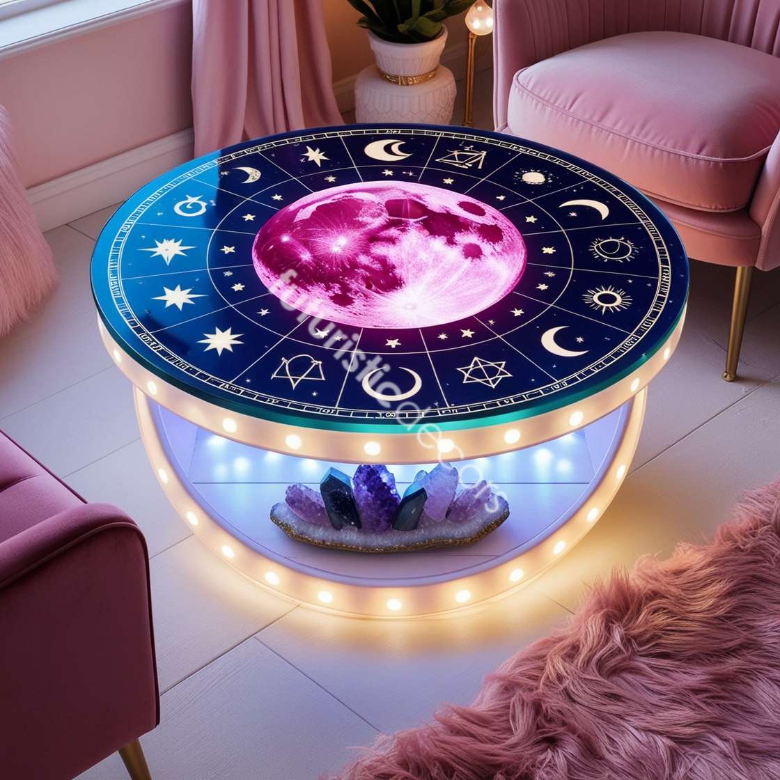Celestial Crystal Table