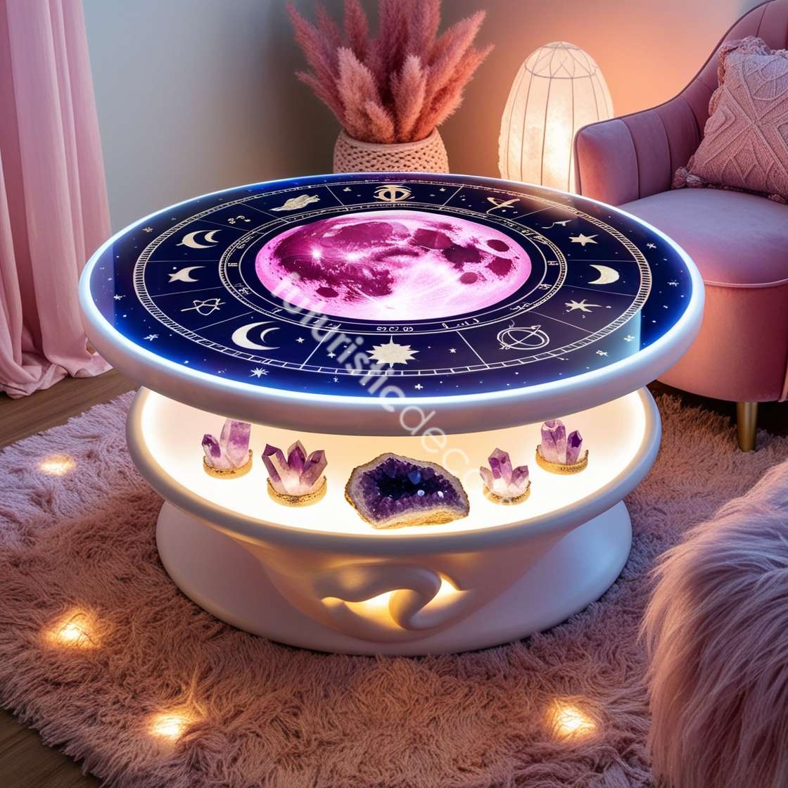 Celestial Crystal Table