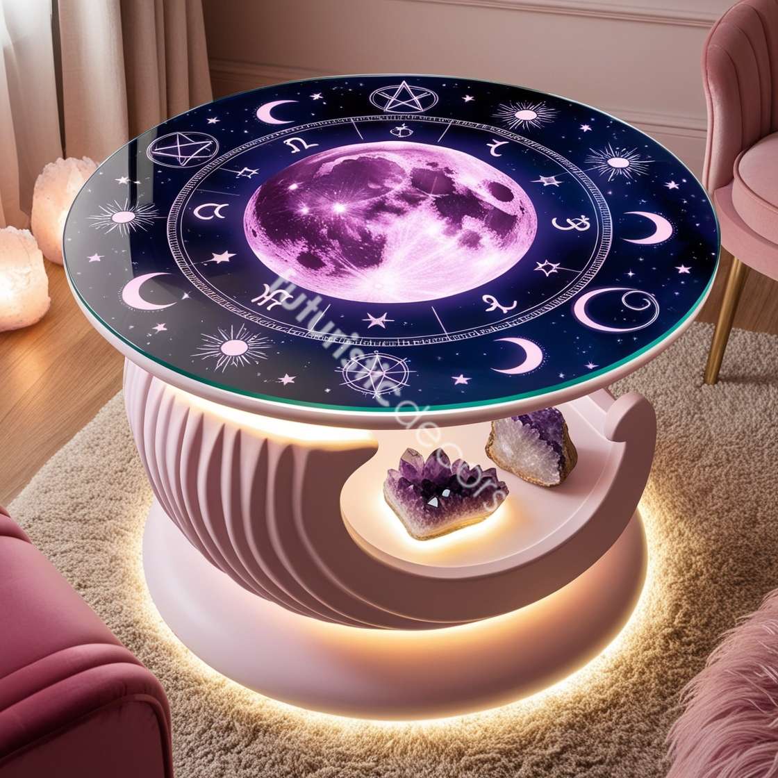 Celestial Crystal Table