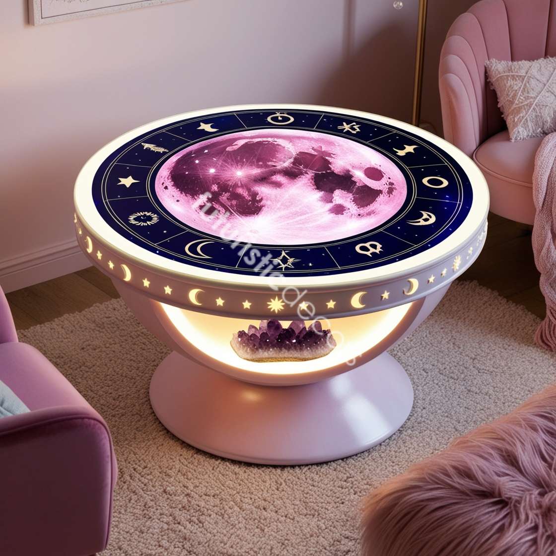 Celestial Crystal Table