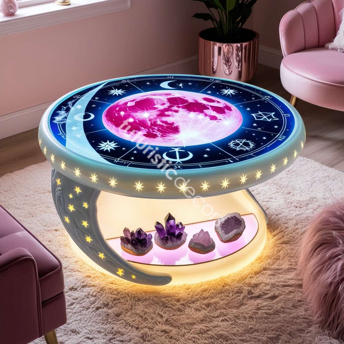 Celestial Crystal Table
