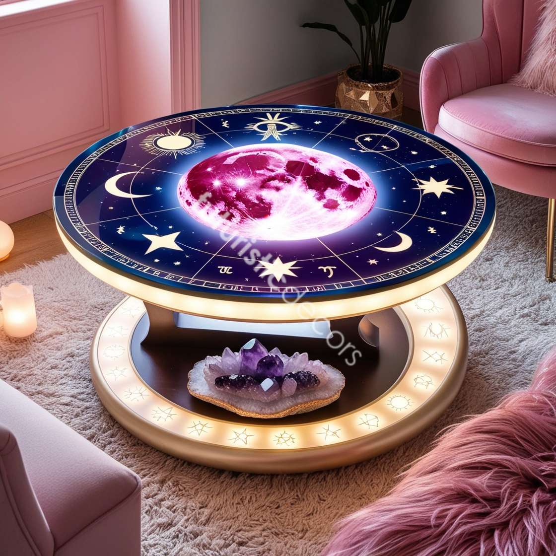 Celestial Crystal Table