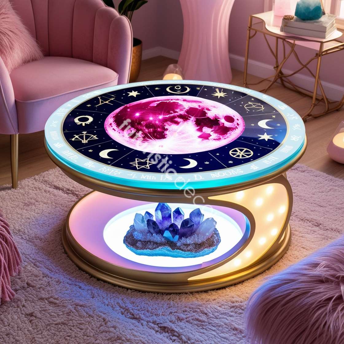 Celestial Crystal Table