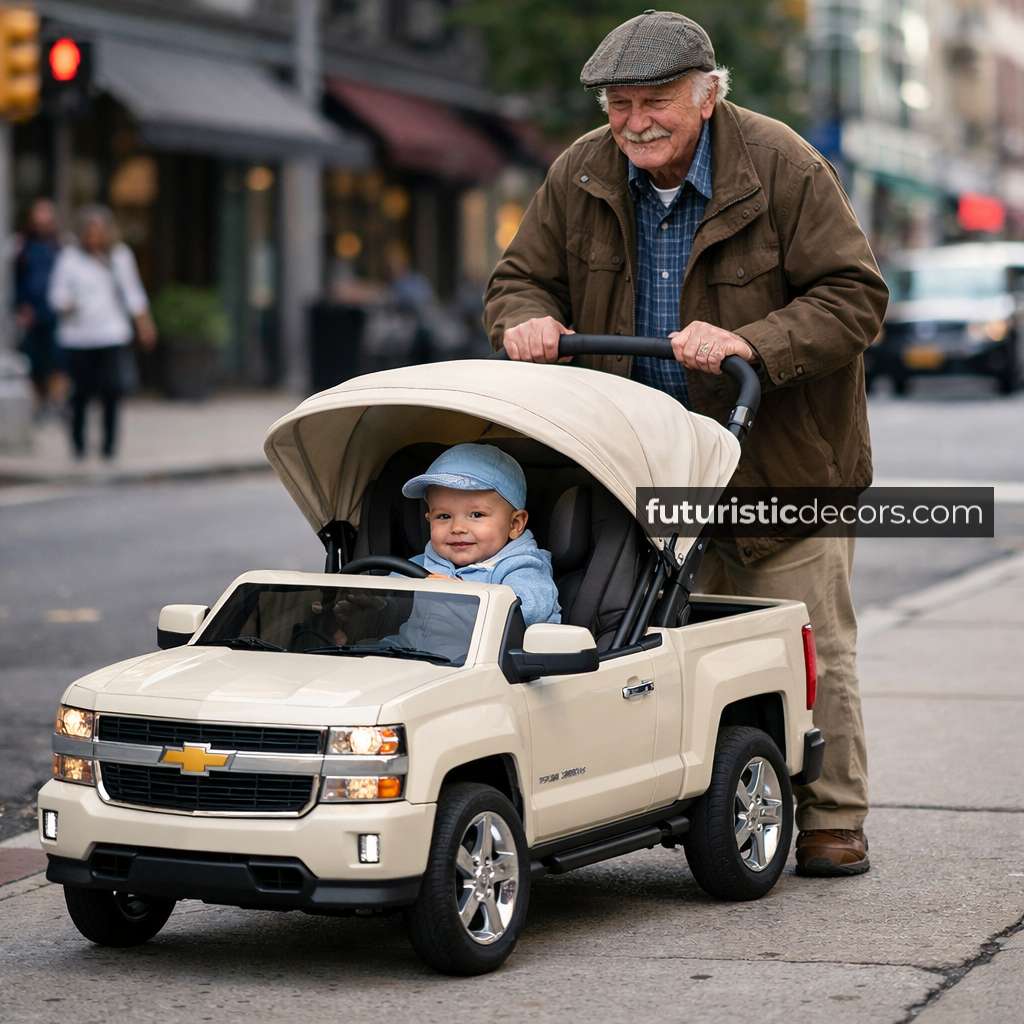 pickup truck baby stroller