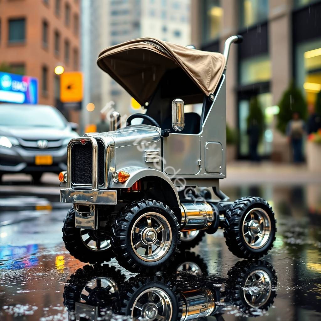 Semi Truck Stroller