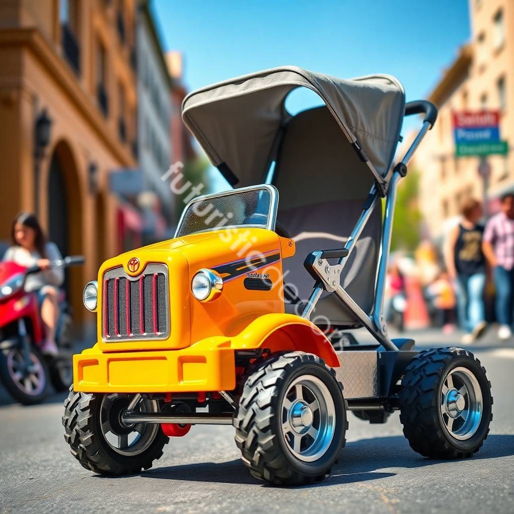 Semi Truck Stroller