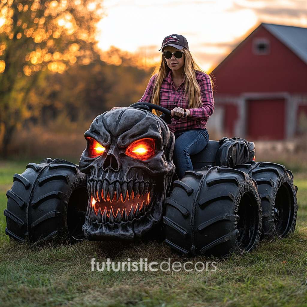Skull Lawn Mower
