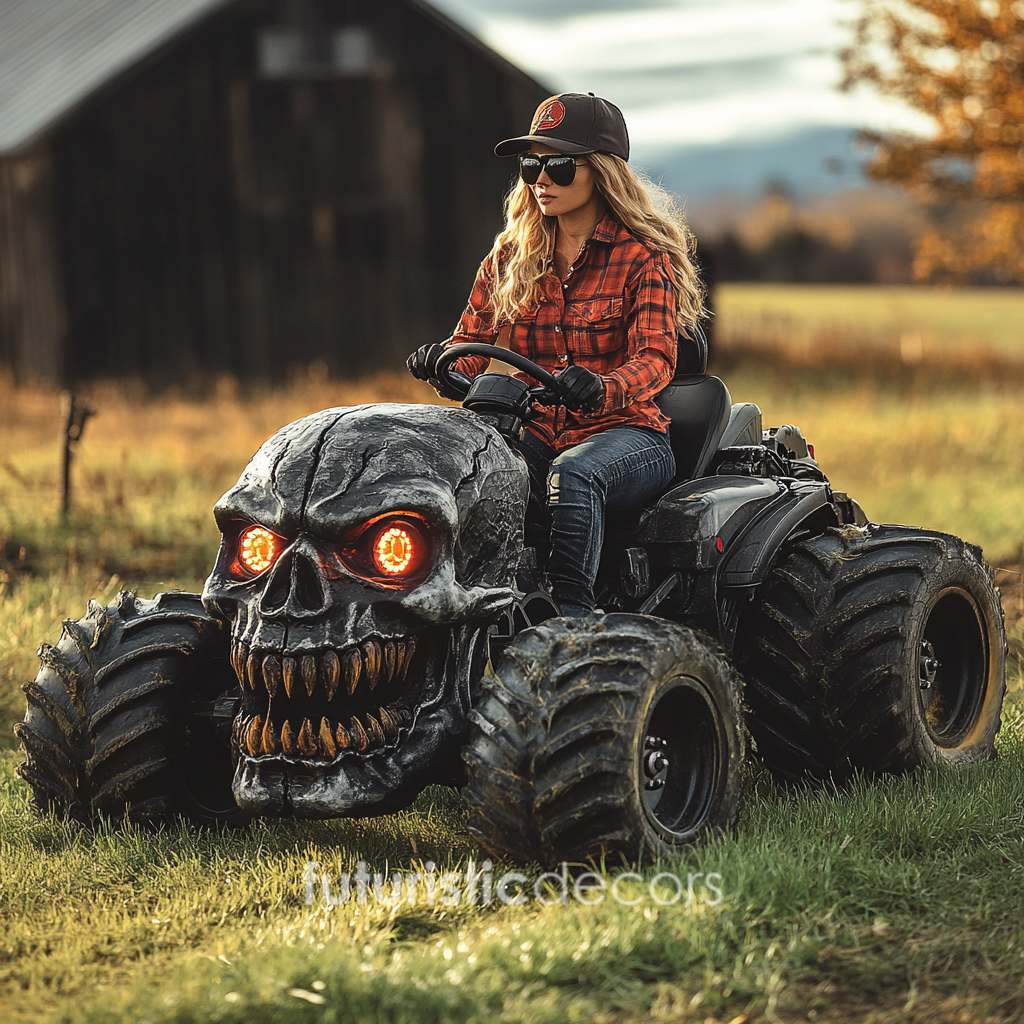 Skull Lawn Mower