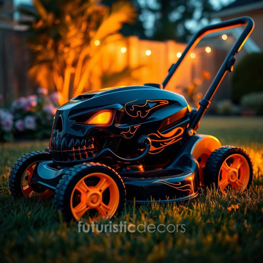 Skull-Themed Mowers