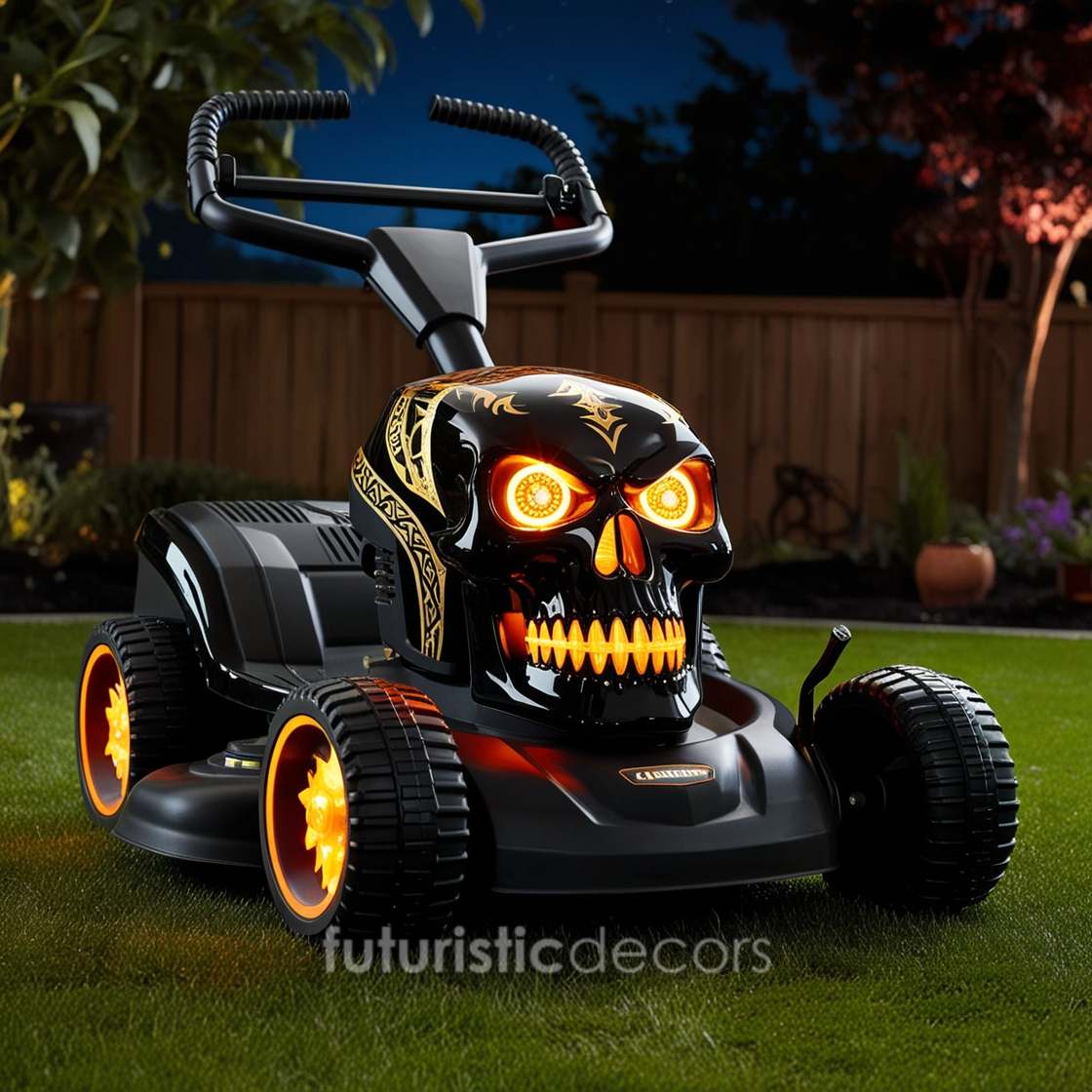 Skull-Themed Mowers