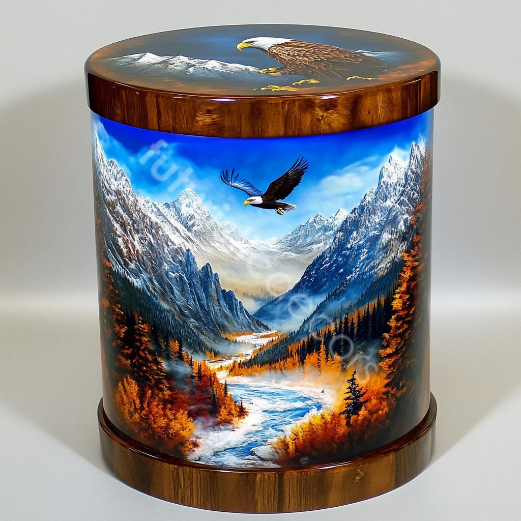 Eagle light Up Side Tables