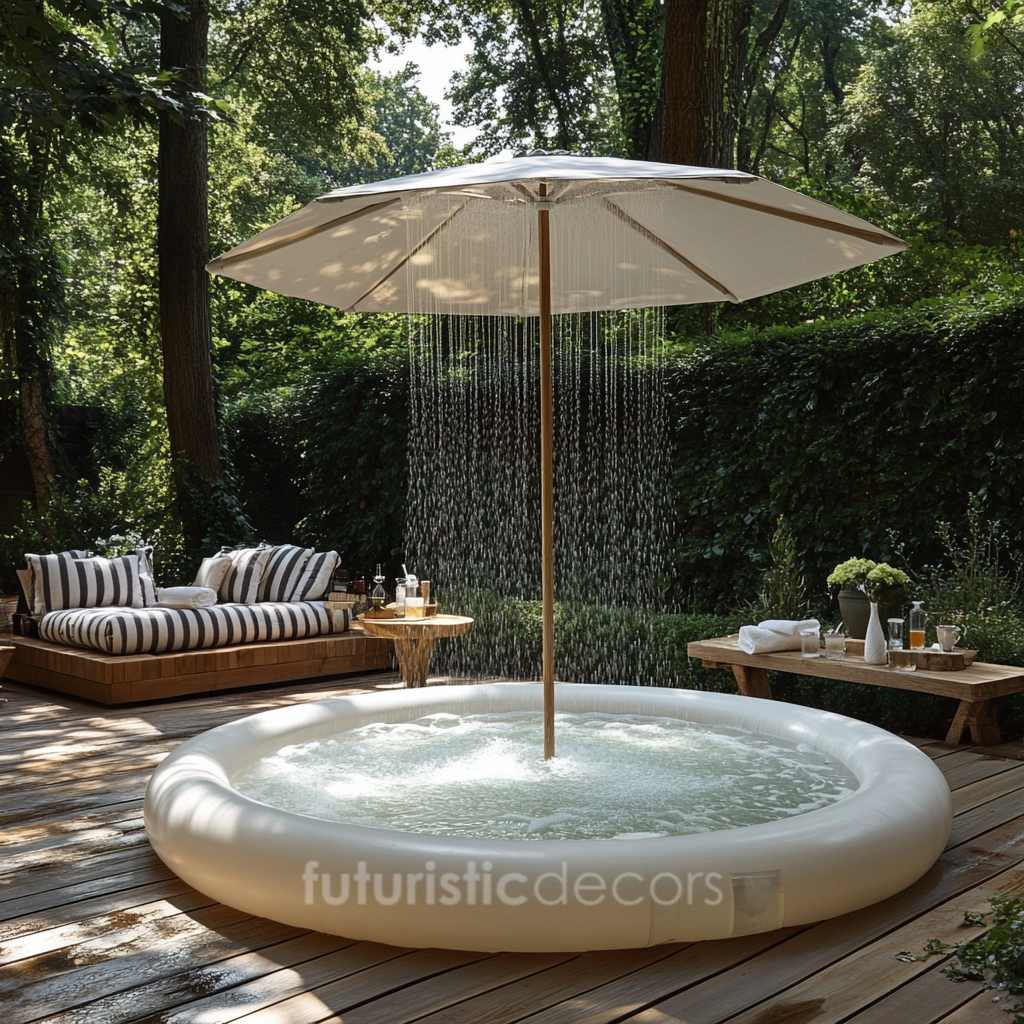Umbrella Inflatable Pools